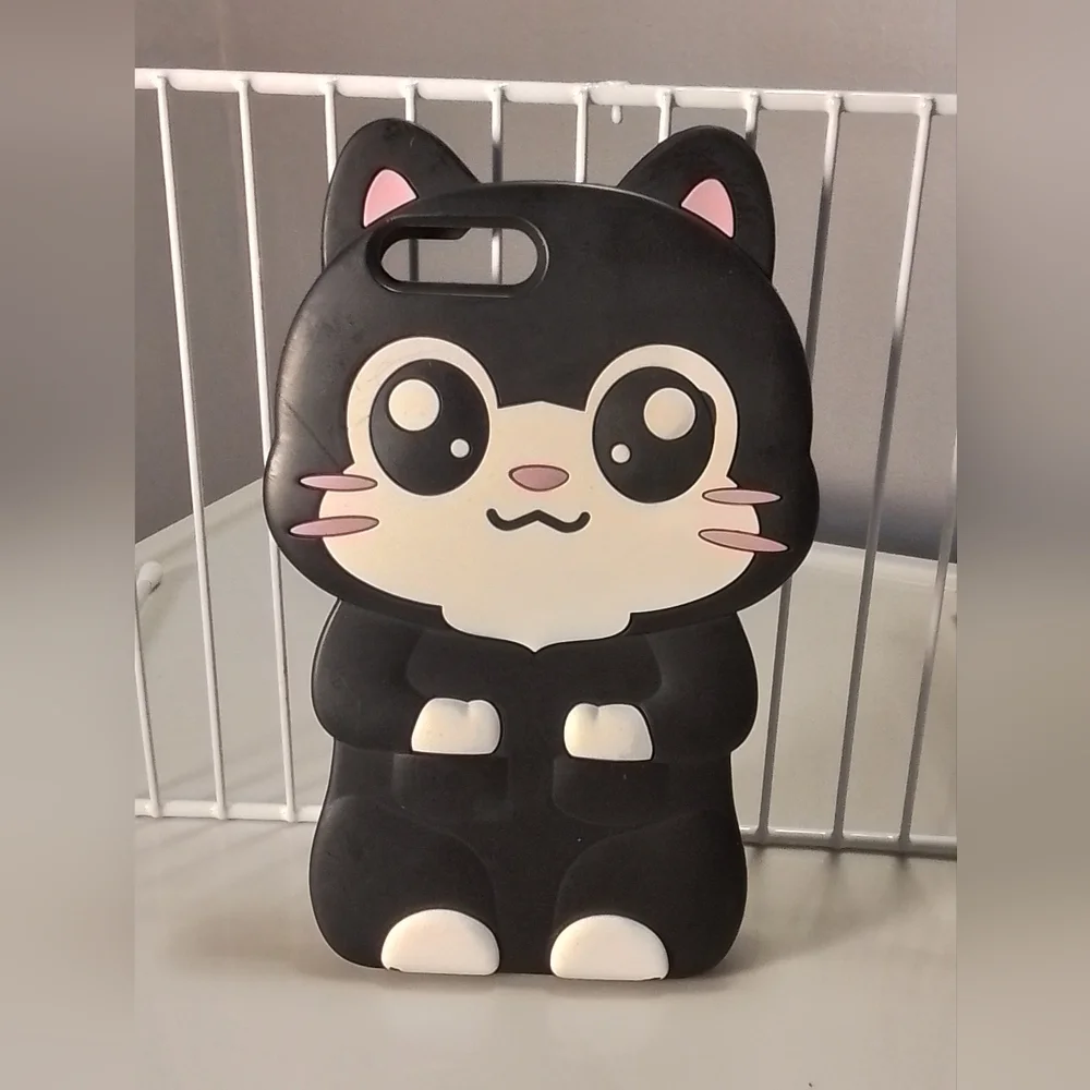 Cute Black Cat Phone Case